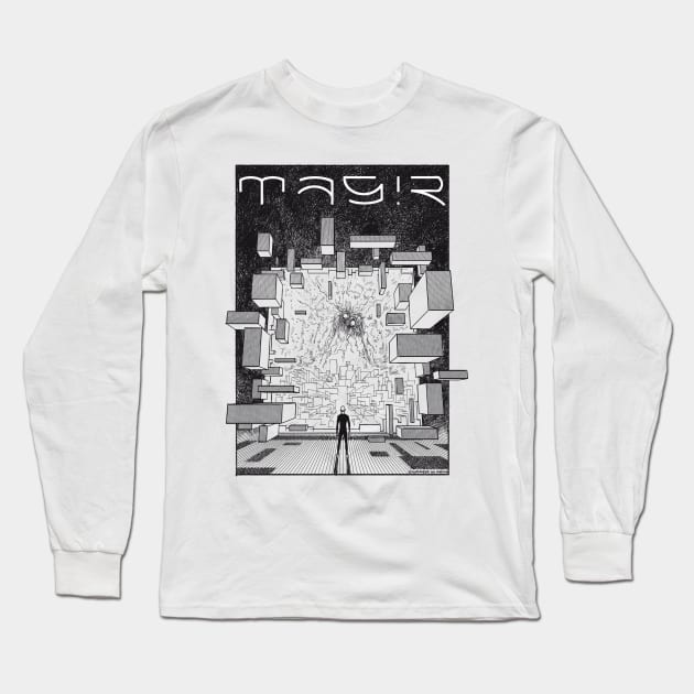 MAGIR "Cuboid" 1 Long Sleeve T-Shirt by zeichentier